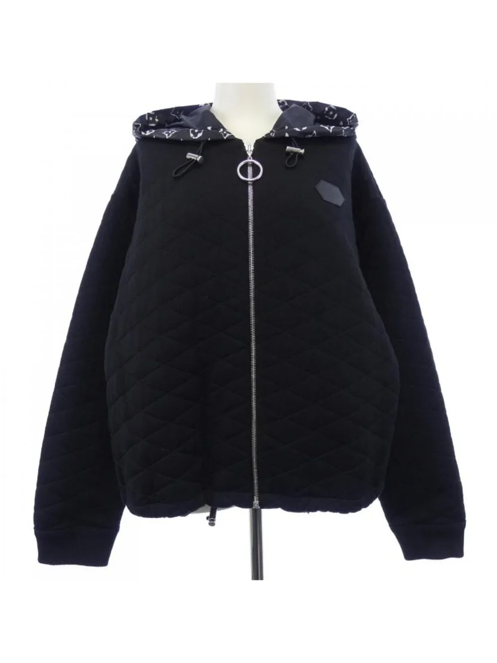 Louis Vuitton Quilted Zip Up Hoodie